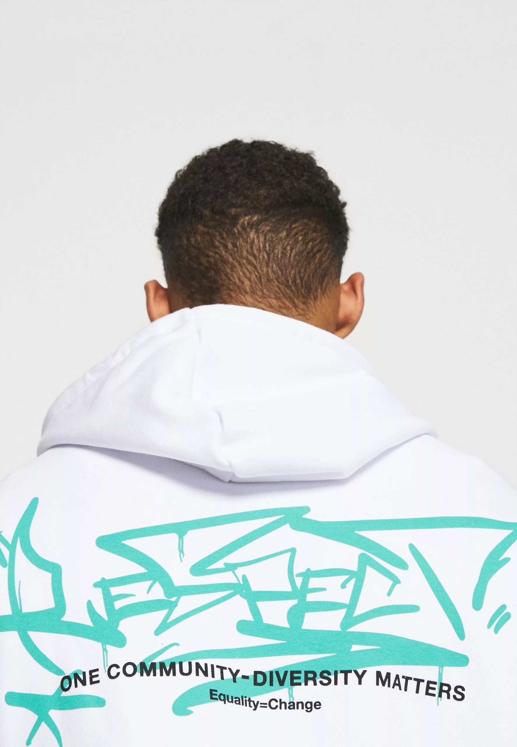 YOURTURN Unisex - Hoodie - White 5 YOURTURN Unisex - Hoodie - White - Image 5