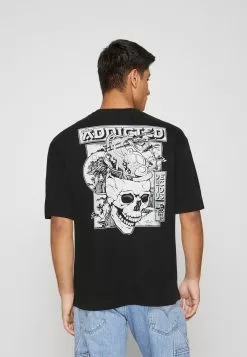 YOURTURN Unisex - Print T-Shirt - Black -Yourturn Shop 03c4ffc319e24583b82e72048059293f scaled