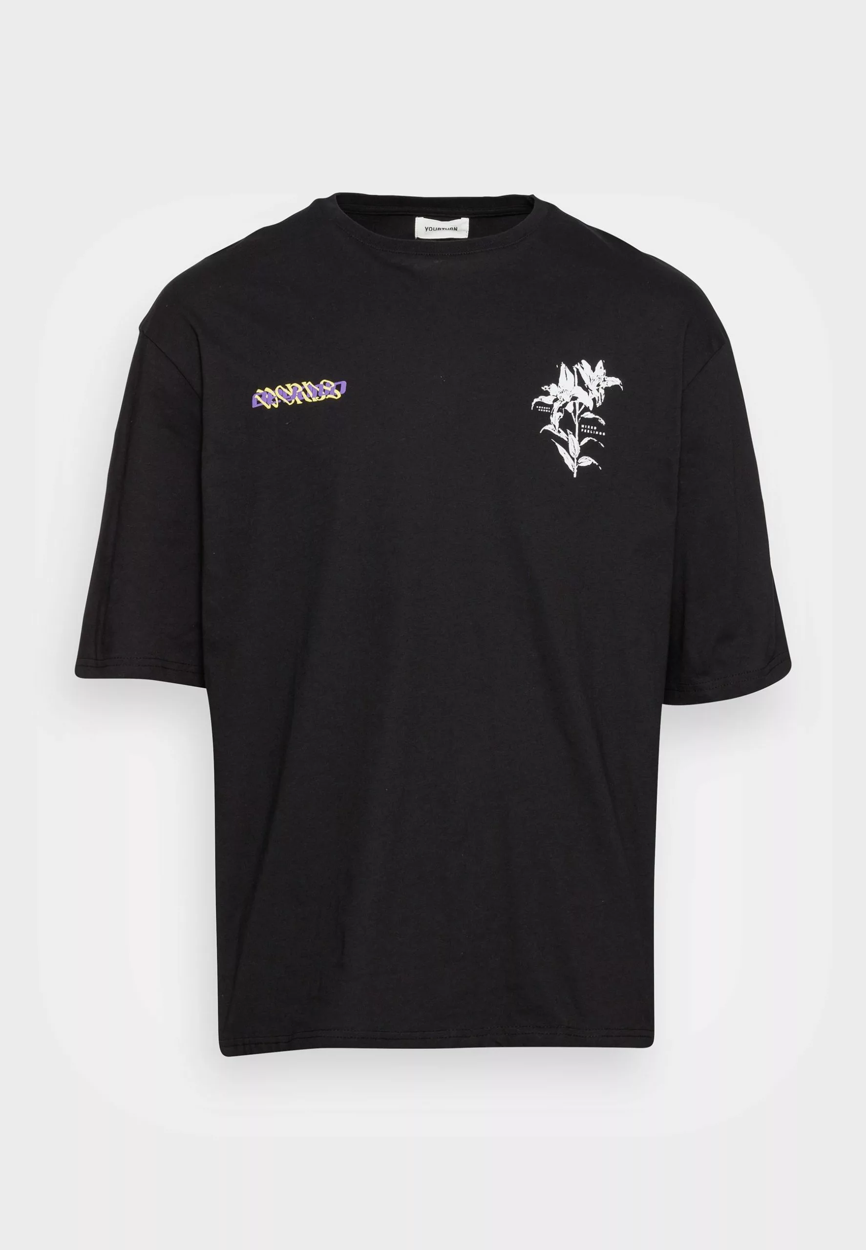YOURTURN Graphic T-Shirt Beyond Unisex - Print T-Shirt - Black 4 YOURTURN Graphic T-Shirt Beyond Unisex - Print T-Shirt - Black - Image 4