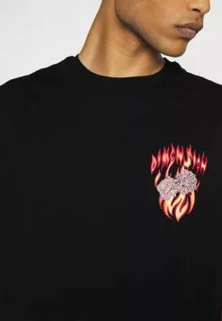 YOURTURN Unisex - Print T-Shirt - Black 11 YOURTURN Unisex - Print T-Shirt - Black -Yourturn Shop 1473bf450fc745ca803353299ada2420 scaled