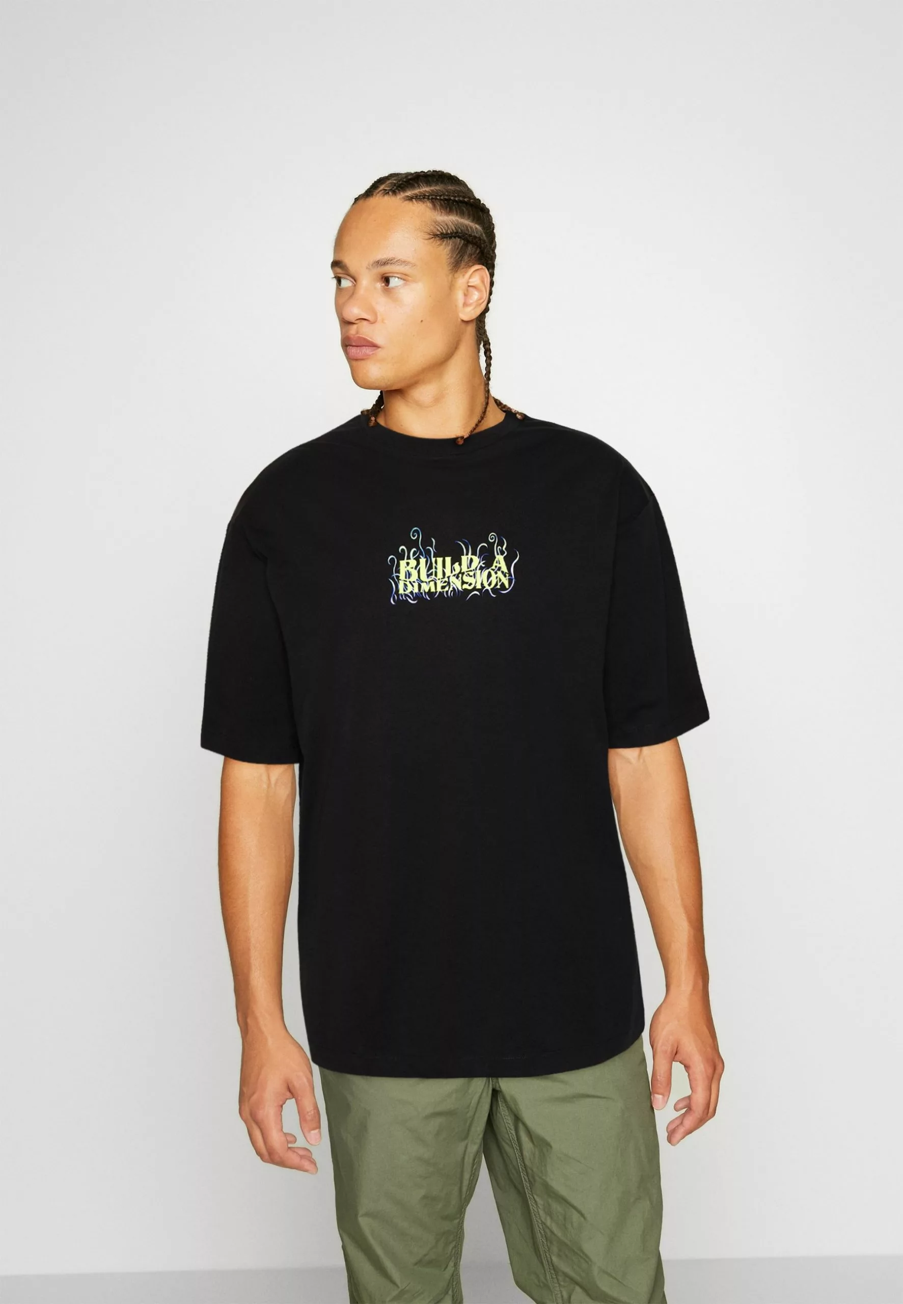 YOURTURN Unisex - Print T-Shirt - Black 1 YOURTURN Unisex - Print T-Shirt - Black