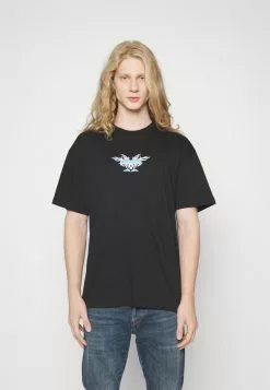 YOURTURN Unisex - Print T-Shirt - Black