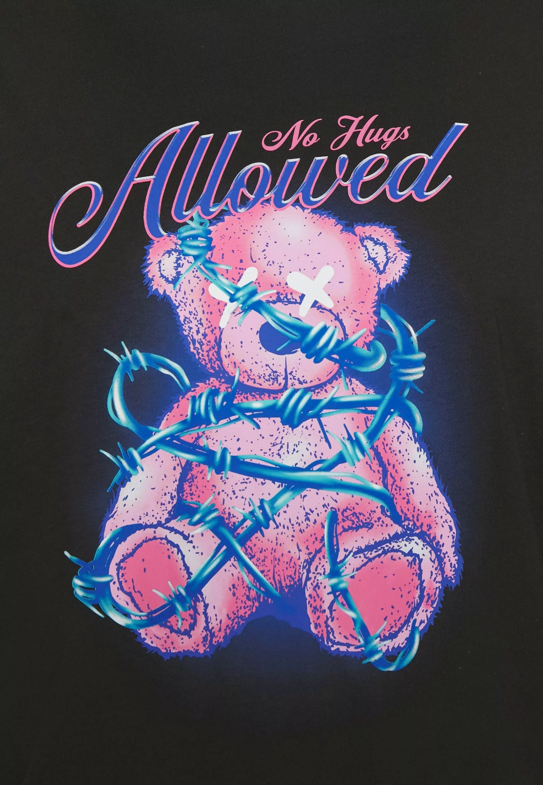 YOURTURN Print T-Shirt - Black 6 YOURTURN Print T-Shirt - Black - Image 6