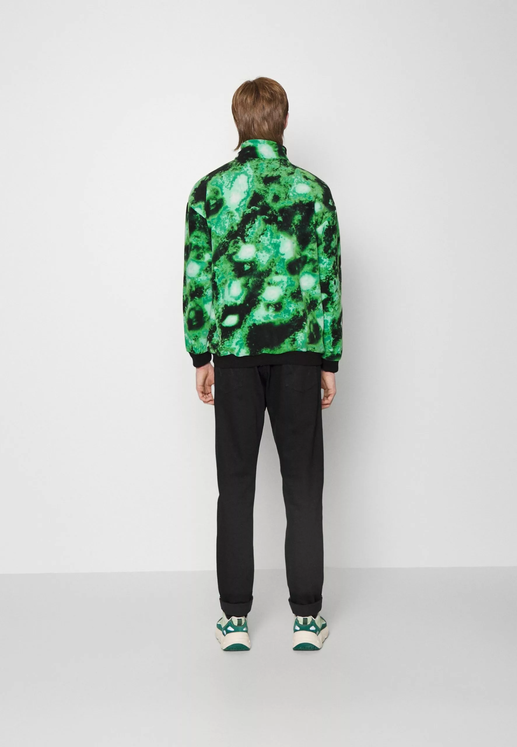 YOURTURN Unisex - Fleece Jacket - Green 3 YOURTURN Unisex - Fleece Jacket - Green - Image 3