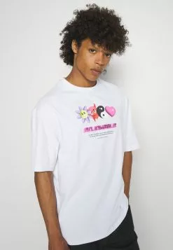 YOURTURN Unisex - Print T-Shirt - White -Yourturn Shop 236db11329a044a3b7f35cf954727cae scaled