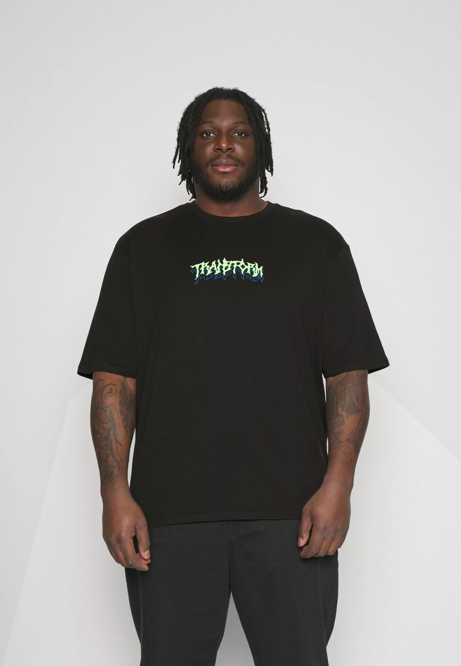 YOURTURN Unisex - Print T-Shirt - Black 3 YOURTURN Unisex - Print T-Shirt - Black - Image 3