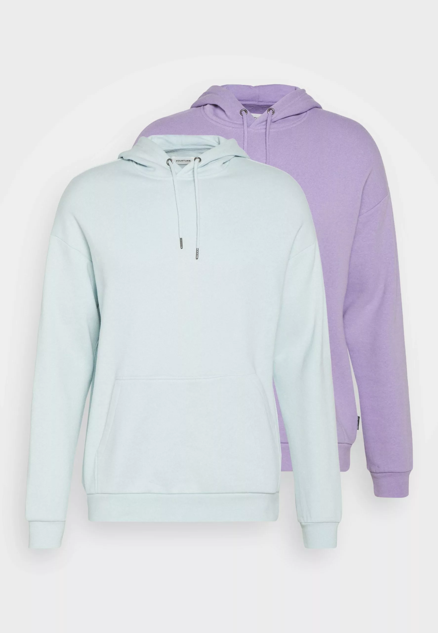 YOURTURN 2 Pack Unisex - Hoodie - Lilac/Light Blue 1 YOURTURN 2 Pack Unisex - Hoodie - Lilac/Light Blue