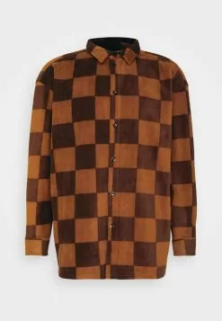 YOURTURN Unisex - Button-Down Blouse - Brown -Yourturn Shop 2ad0a3c663ac467a9105965b79f61a16 scaled