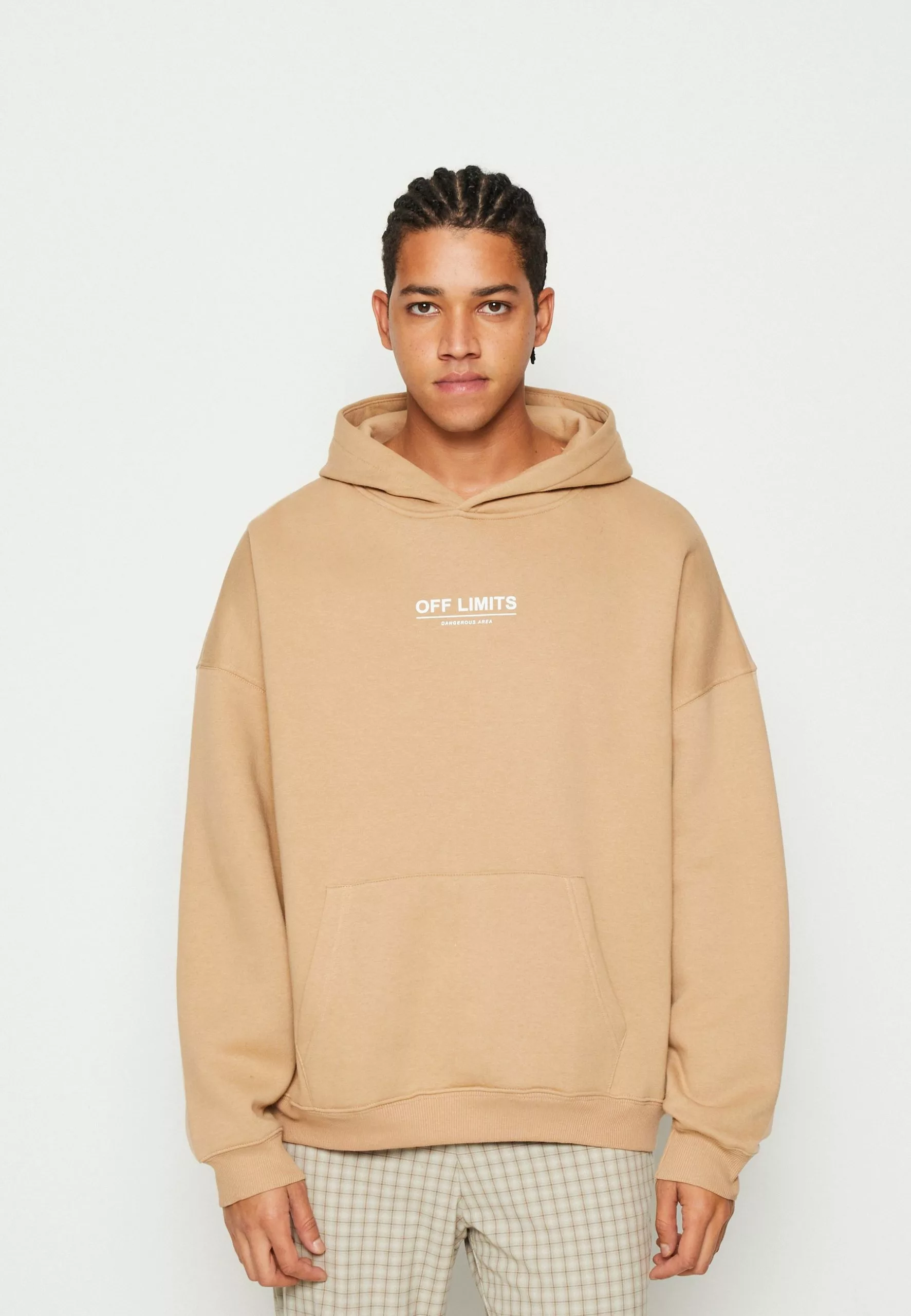 YOURTURN Unisex - Hoodie - Tan 3 YOURTURN Unisex - Hoodie - Tan - Image 3