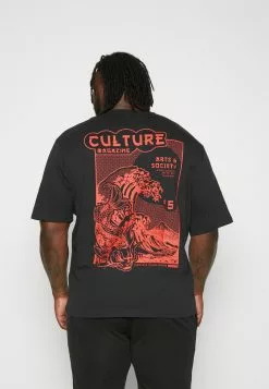 YOURTURN Print T-Shirt - Black -Yourturn Shop 2edd689467e844408f6549333d21c1aa scaled