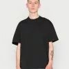 YOURTURN Heavy Weight Tee Unisex - Basic T-Shirt - Black