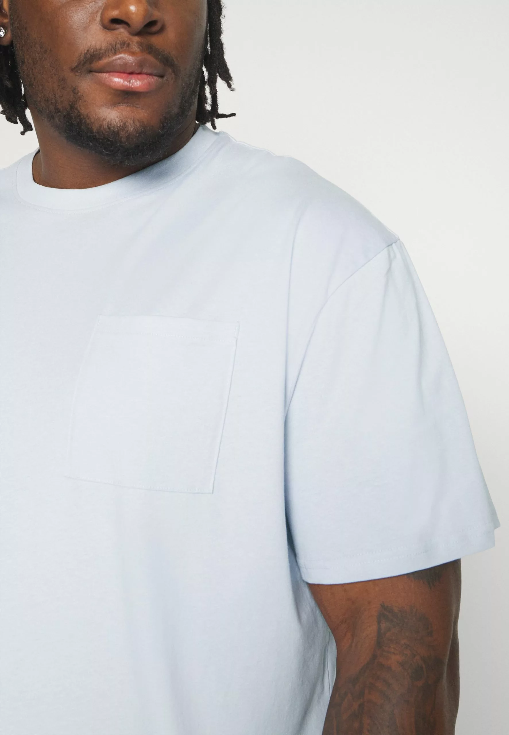 YOURTURN Unisex 2 Pack- Basic T-Shirt - Light Blue/Dark Blue 8 YOURTURN Unisex 2 Pack- Basic T-Shirt - Light Blue/Dark Blue - Image 8