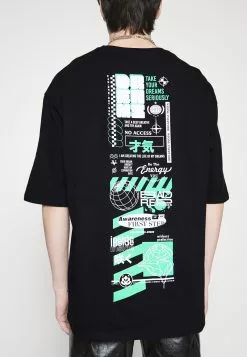 YOURTURN Unisex - Print T-Shirt - Black 11 YOURTURN Unisex - Print T-Shirt - Black -Yourturn Shop 392a5208dc4e41938e4da5037ae2bc12 scaled