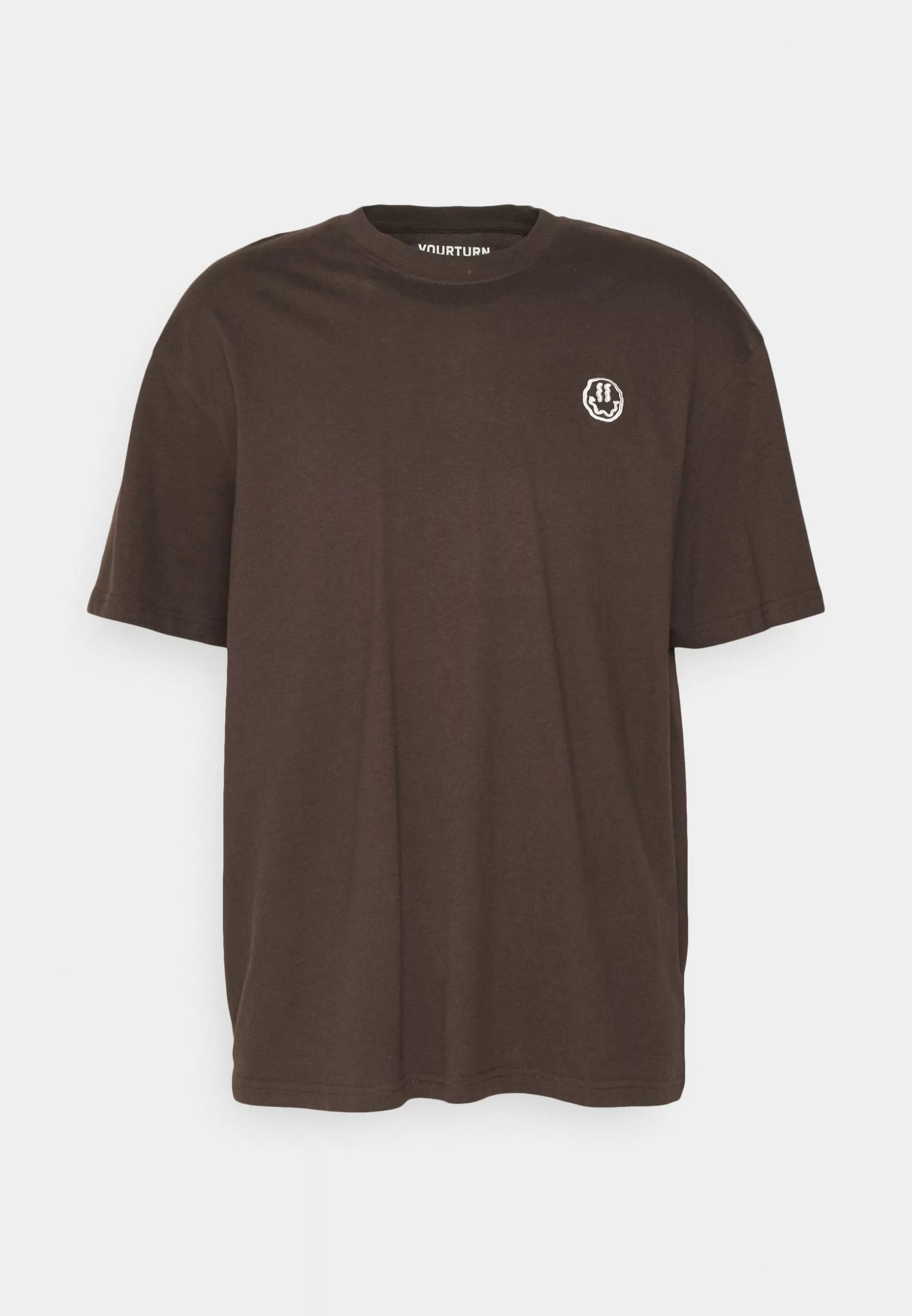 YOURTURN Unisex 2 Pack - Print T-Shirt - BrownPink 7 YOURTURN Unisex 2 Pack - Print T-Shirt - BrownPink - Image 7