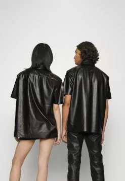 YOURTURN Unisex - Button-Down Blouse - Black -Yourturn Shop 4346764e9717482887abdbdfe70468dd scaled