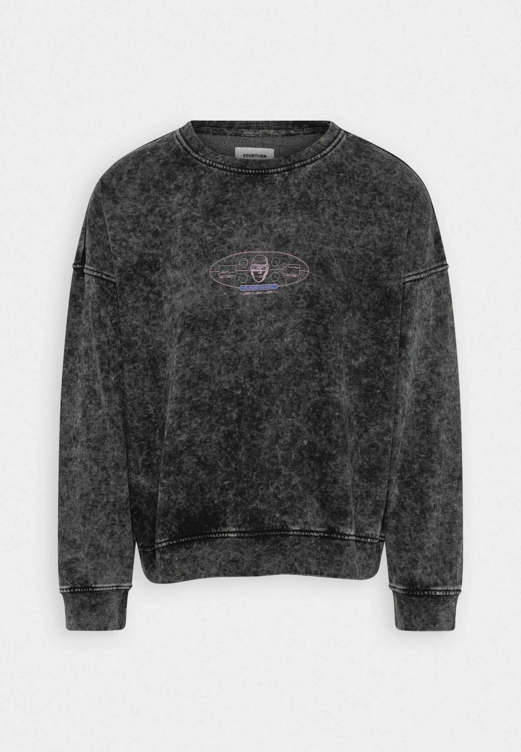 YOURTURN Unisex - Sweatshirt - Grey 4 YOURTURN Unisex - Sweatshirt - Grey - Image 4