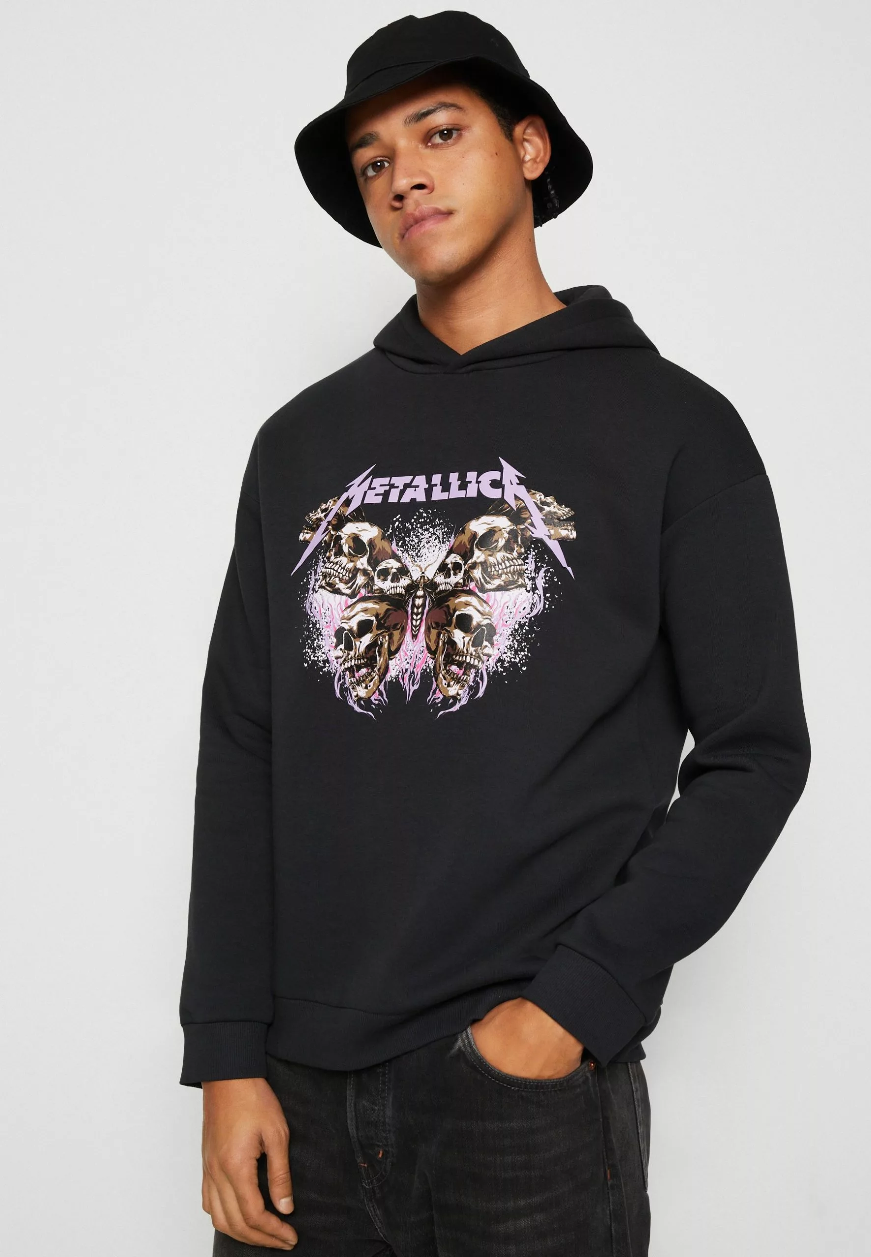 YOURTURN Metallica Unisex - Hoodie - Black 4 YOURTURN Metallica Unisex - Hoodie - Black - Image 4