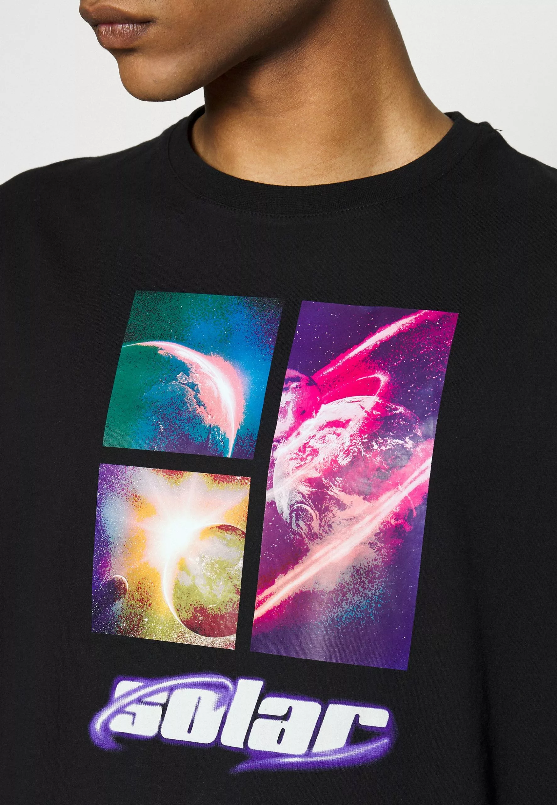 YOURTURN Unisex - Print T-Shirt - Black 6 YOURTURN Unisex - Print T-Shirt - Black - Image 6