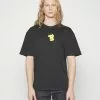 YOURTURN Pokemon Pikachu Unisex - Print T-Shirt - Black