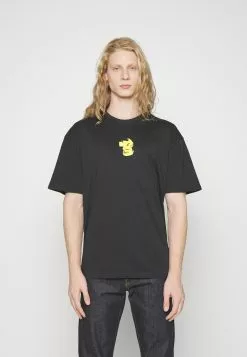 YOURTURN Pokemon Pikachu Unisex - Print T-Shirt - Black