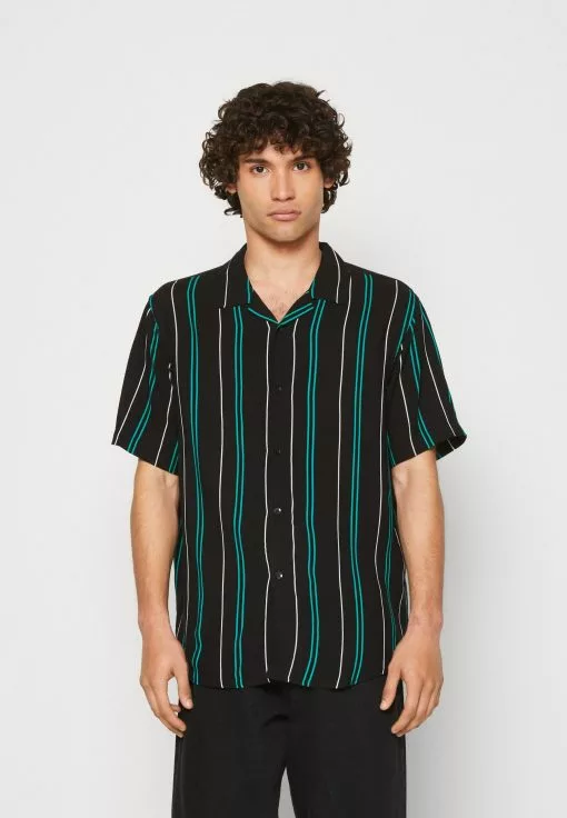 YOURTURN Unisex - Button-Down Blouse - Black -Yourturn Shop 4e3ea3dae6b94be894115b0ff5f41957 scaled