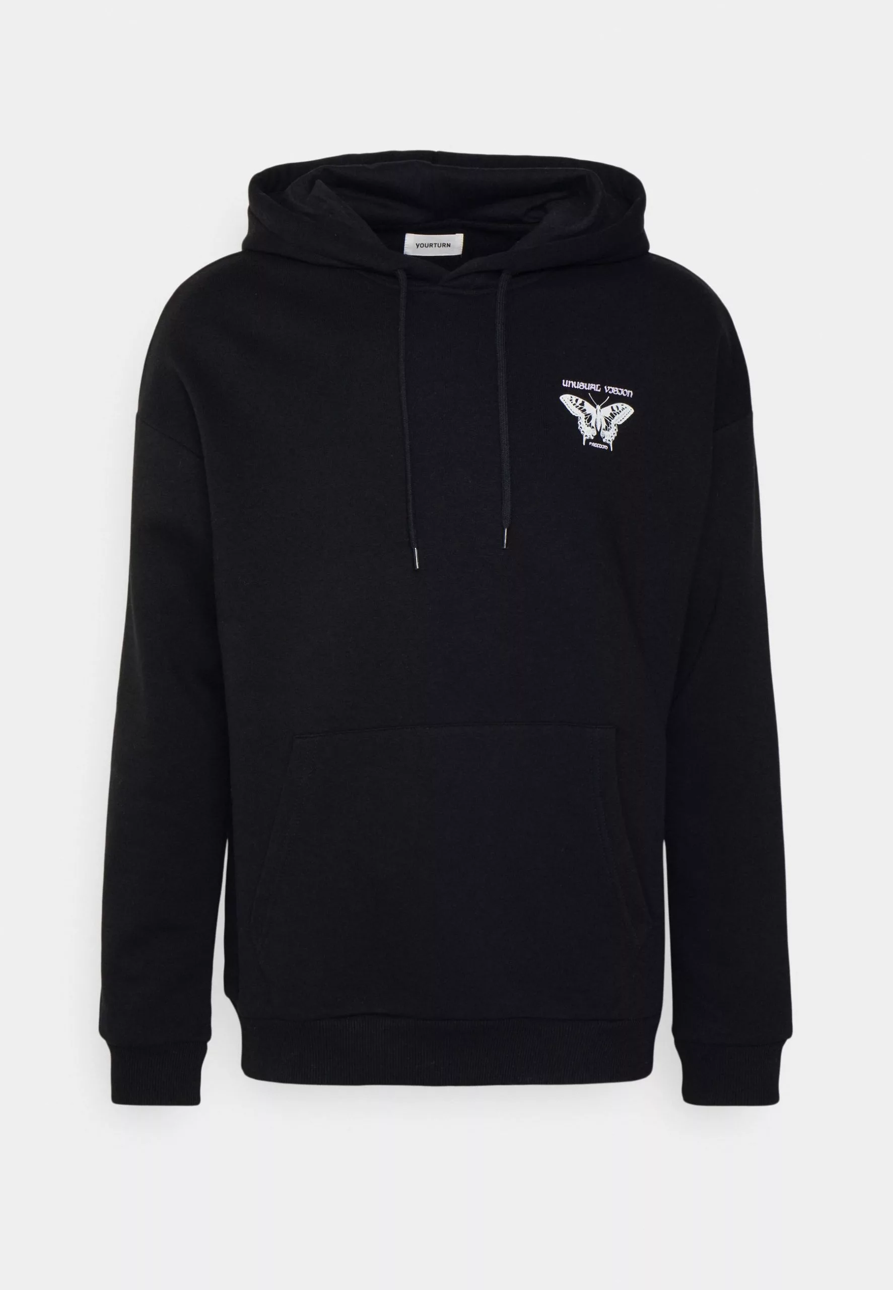 YOURTURN Unisex - Hoodie - Black 5 YOURTURN Unisex - Hoodie - Black - Image 5