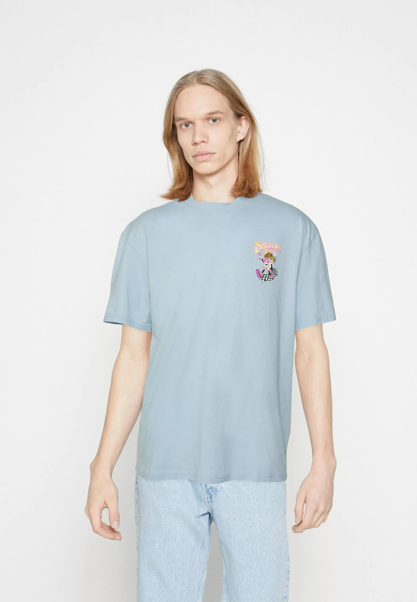 YOURTURN Unisex - Print T-Shirt - Blue 1 YOURTURN Unisex - Print T-Shirt - Blue