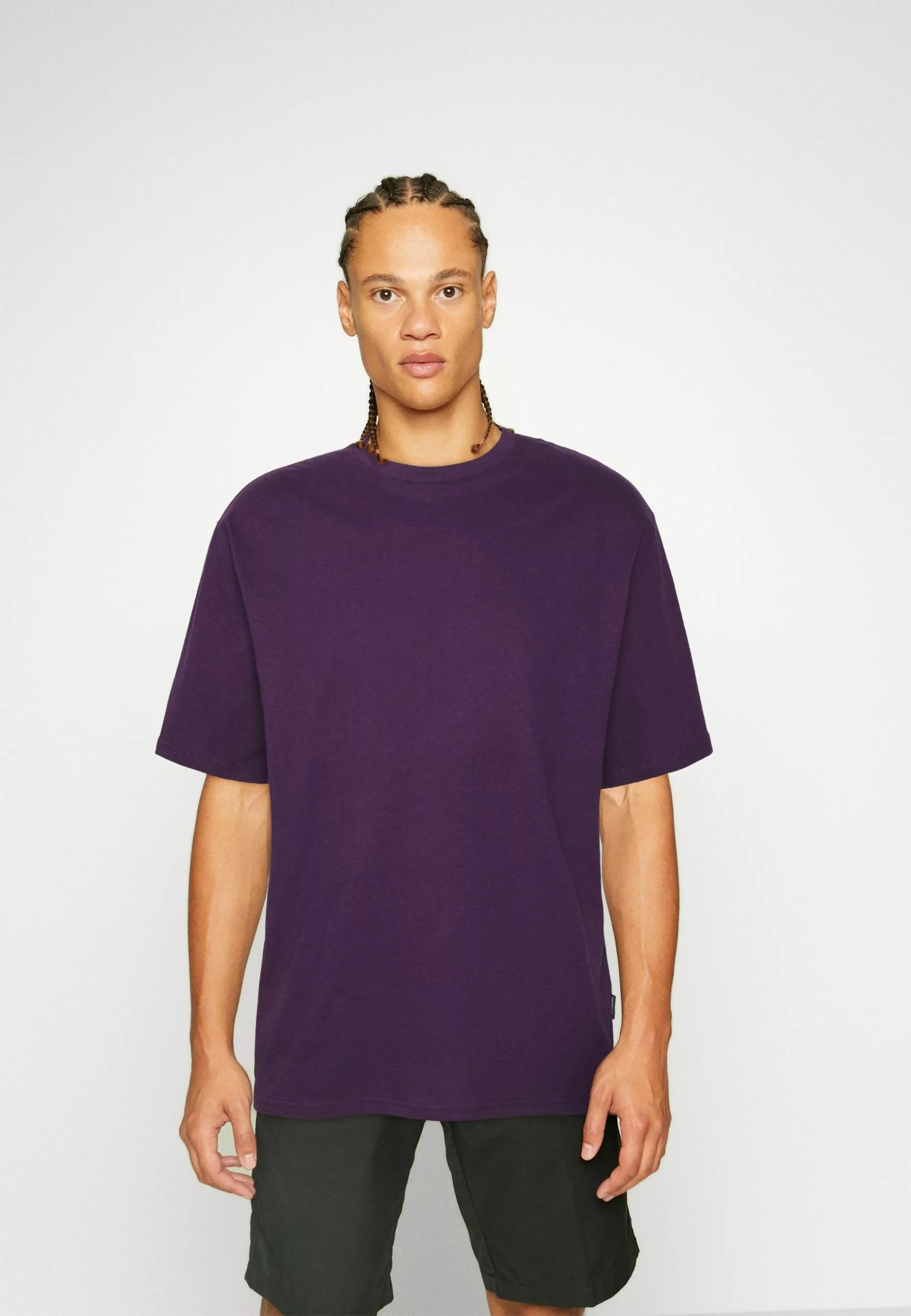 YOURTURN 3Pack Unisex - Basic T-Shirt - Grey/Purple/Black 2 YOURTURN 3Pack Unisex - Basic T-Shirt - Grey/Purple/Black - Image 2