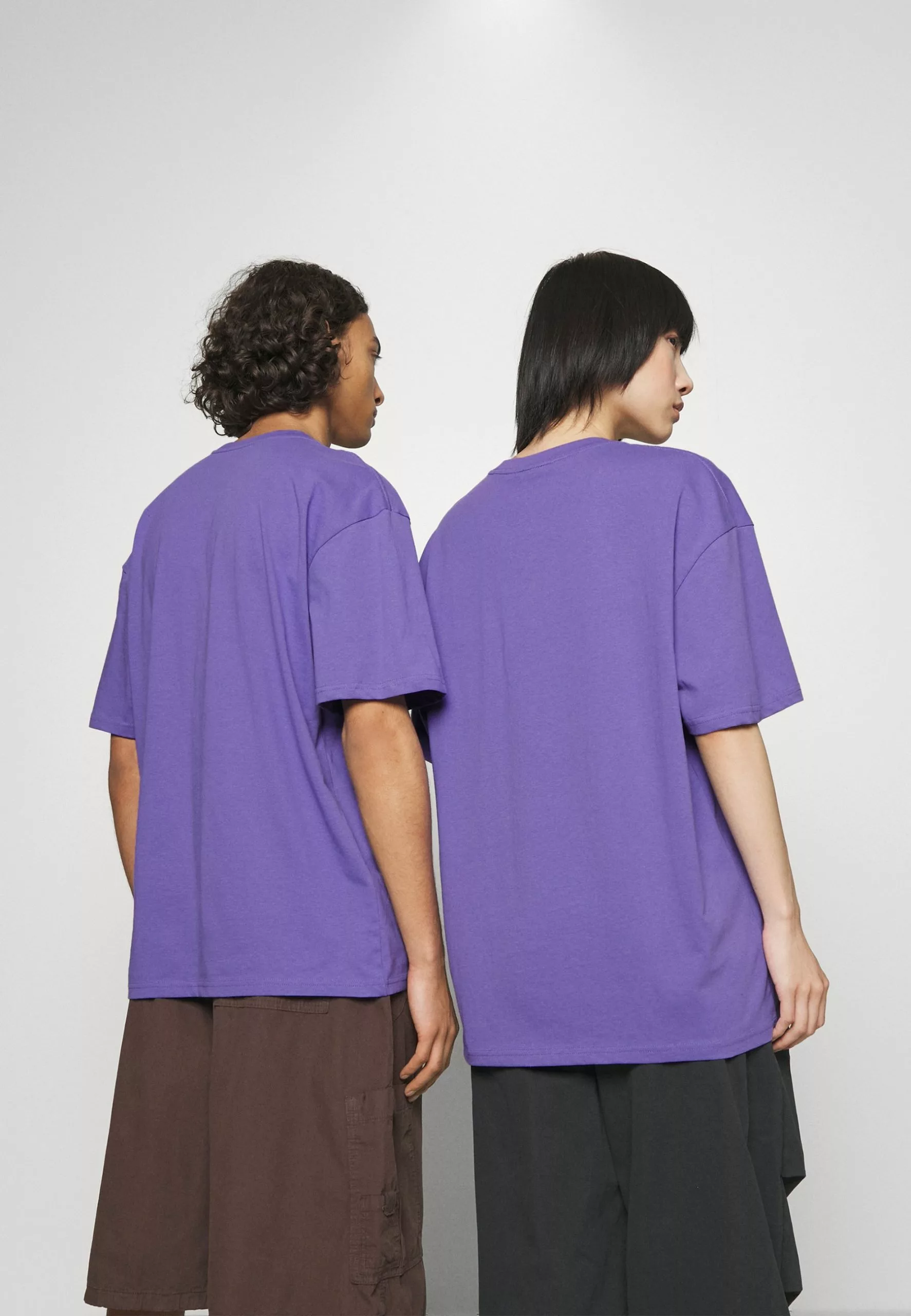 YOURTURN Unisex - Print T-Shirt - Purple 3 YOURTURN Unisex - Print T-Shirt - Purple - Image 3