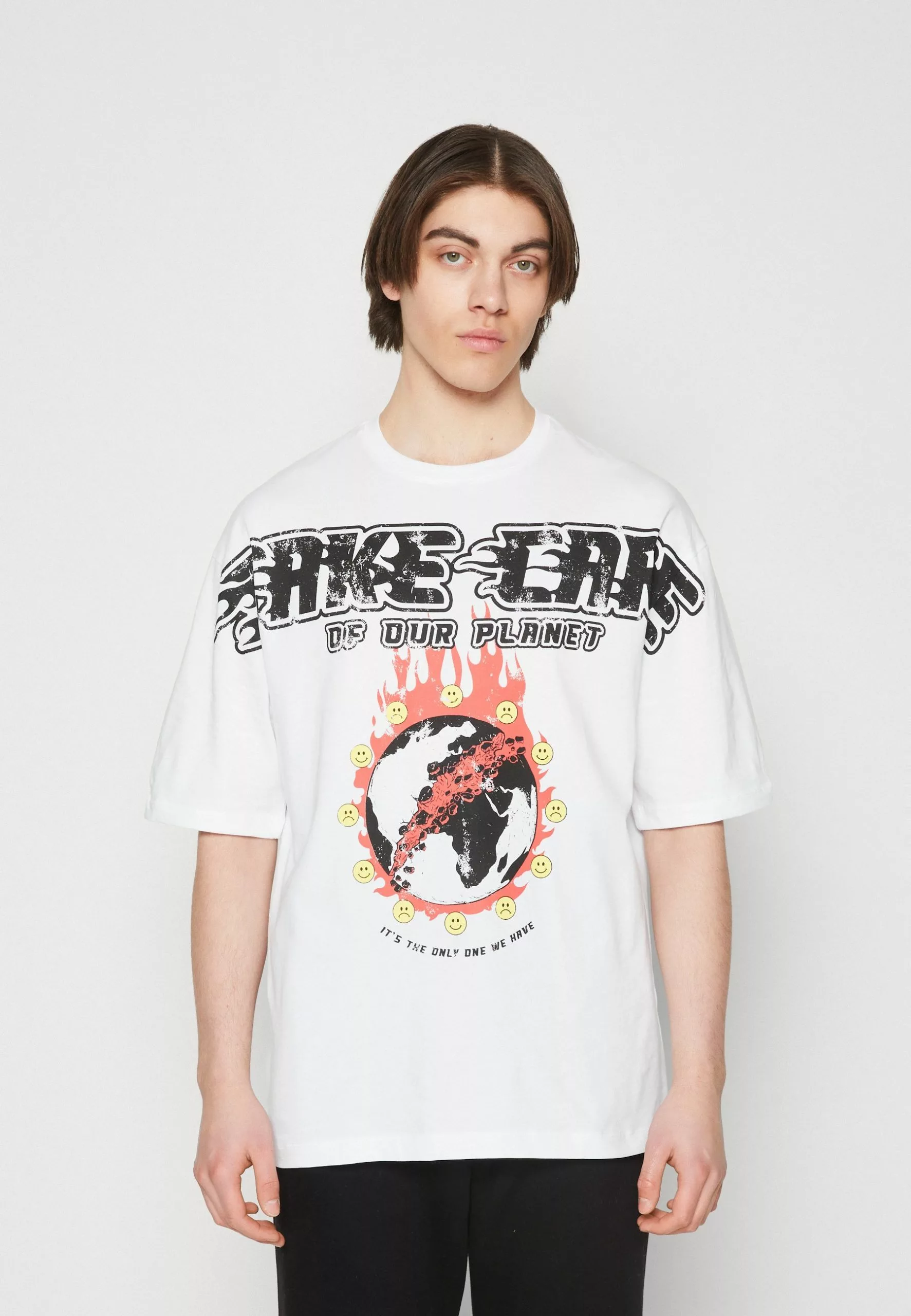 YOURTURN Unisex - Print T-Shirt - White 1 YOURTURN Unisex - Print T-Shirt - White