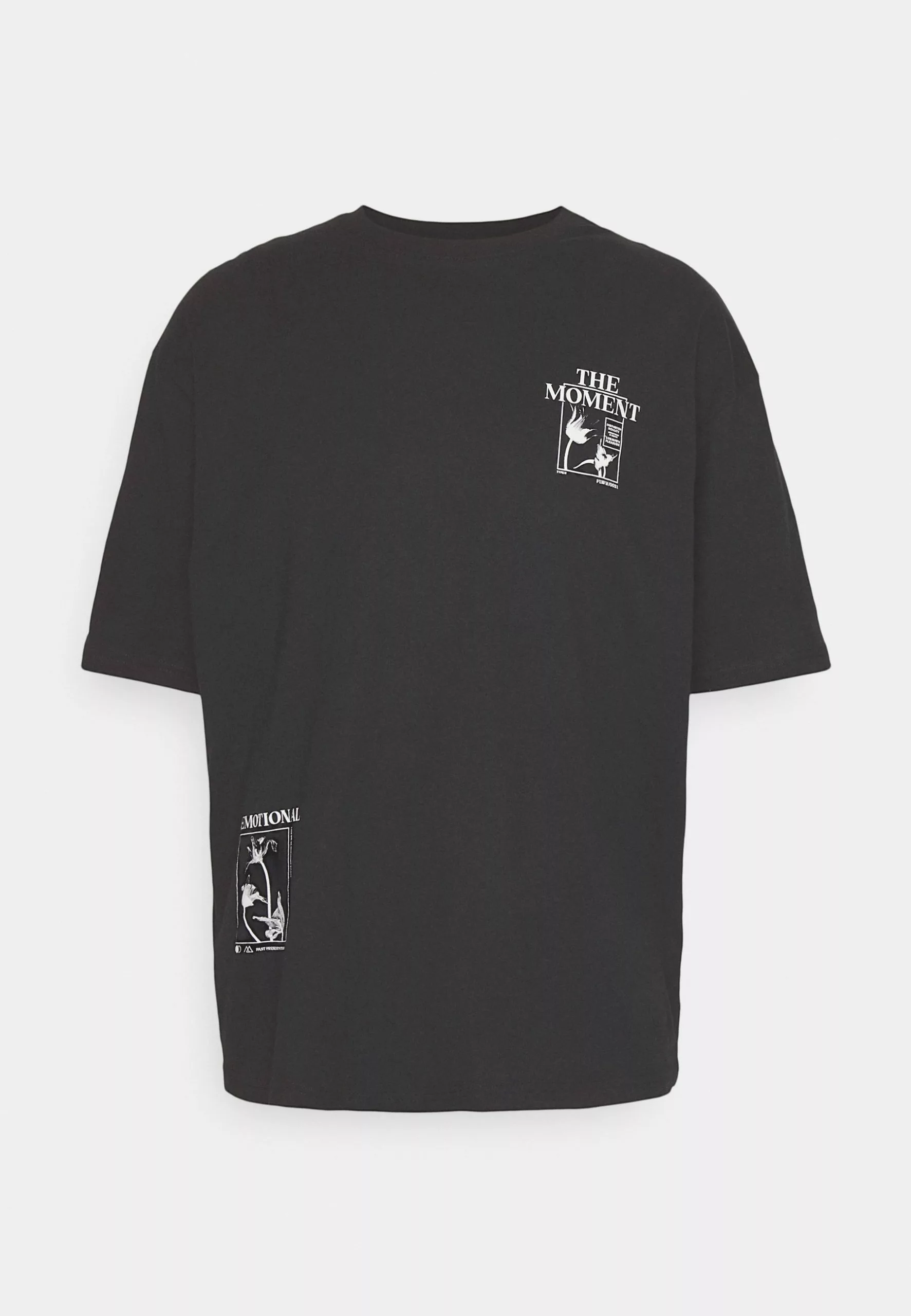 YOURTURN Unisex - Print T-Shirt - Black 5 YOURTURN Unisex - Print T-Shirt - Black - Image 5