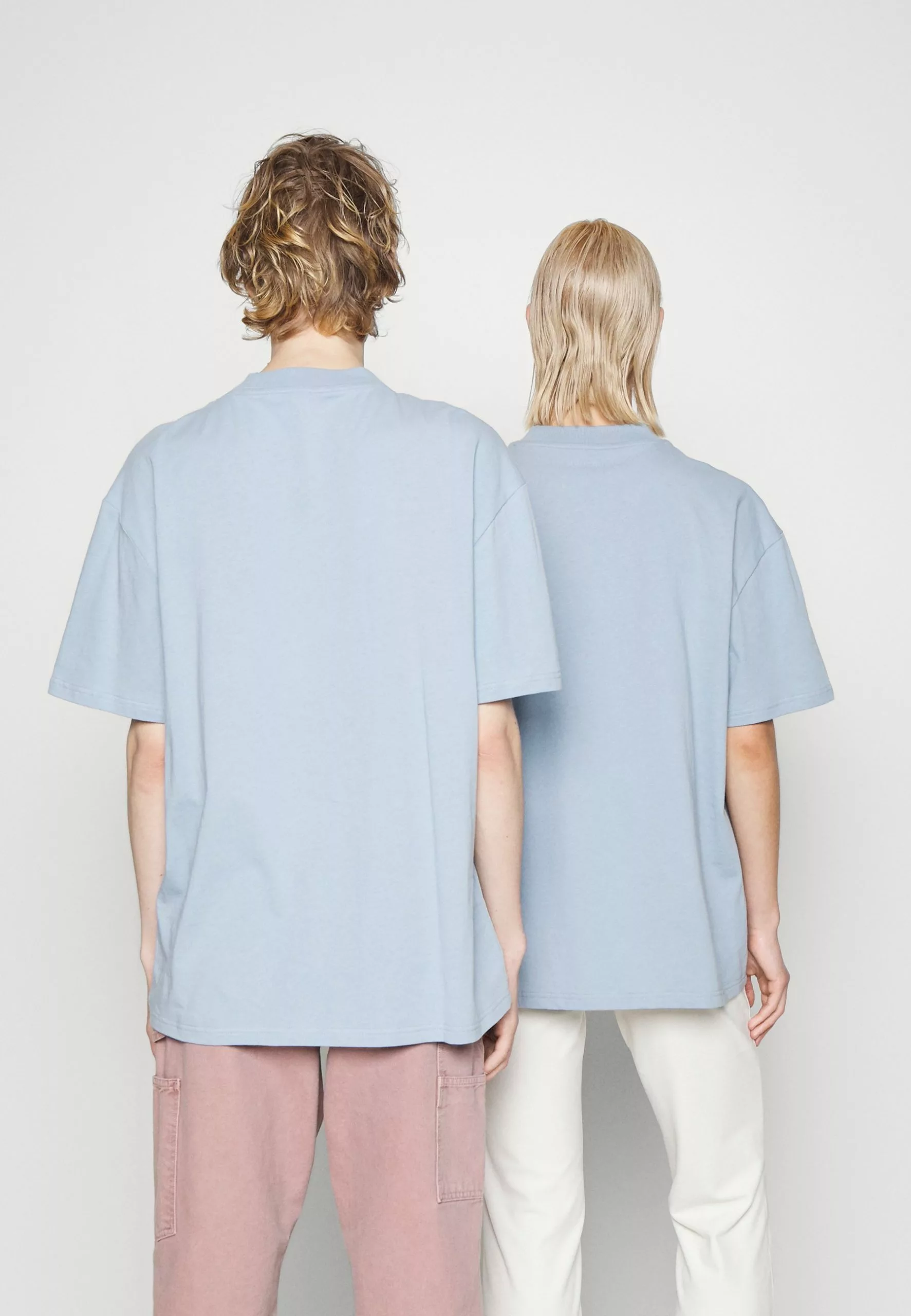 YOURTURN Print T-Shirt - Light Blue 3 YOURTURN Print T-Shirt - Light Blue - Image 3