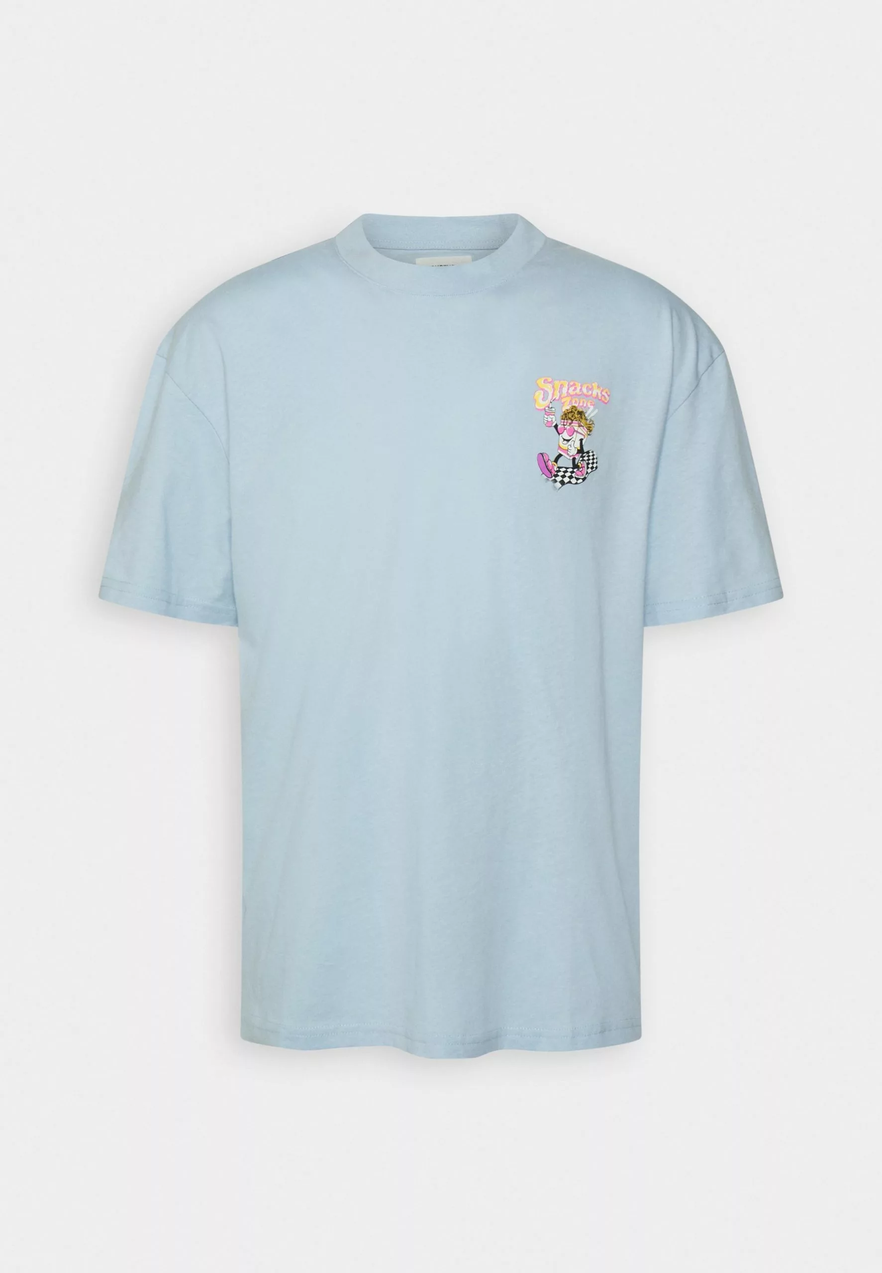 YOURTURN Unisex - Print T-Shirt - Blue 4 YOURTURN Unisex - Print T-Shirt - Blue - Image 4