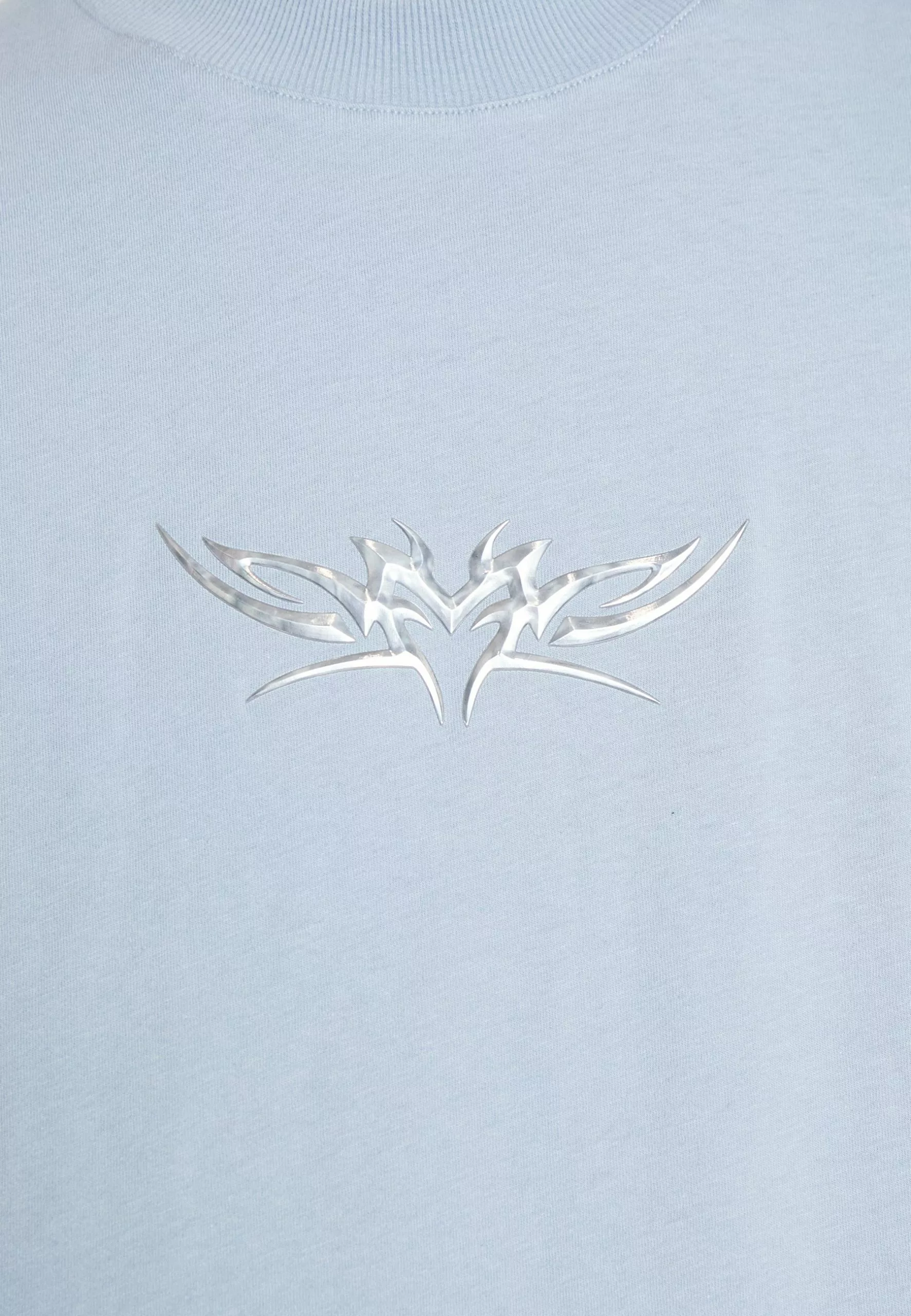 YOURTURN Print T-Shirt - Light Blue 6 YOURTURN Print T-Shirt - Light Blue - Image 6