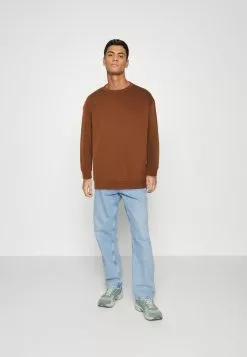 YOURTURN Unisex 2 Pack - Sweatshirt - Dark Brown/Off-White