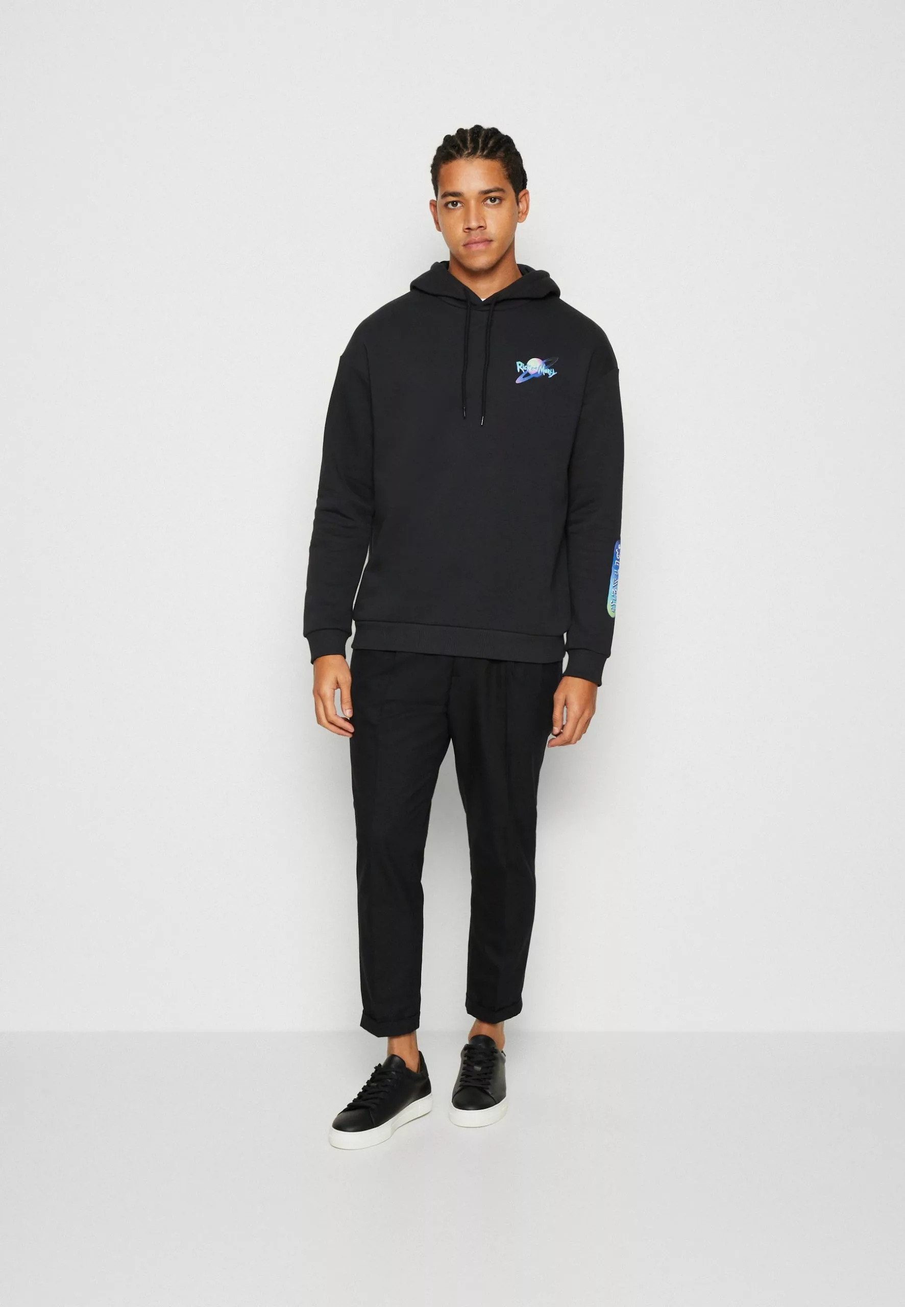 YOURTURN Rick And Morty Unisex - Hoodie - Black 2 YOURTURN Rick And Morty Unisex - Hoodie - Black - Image 2