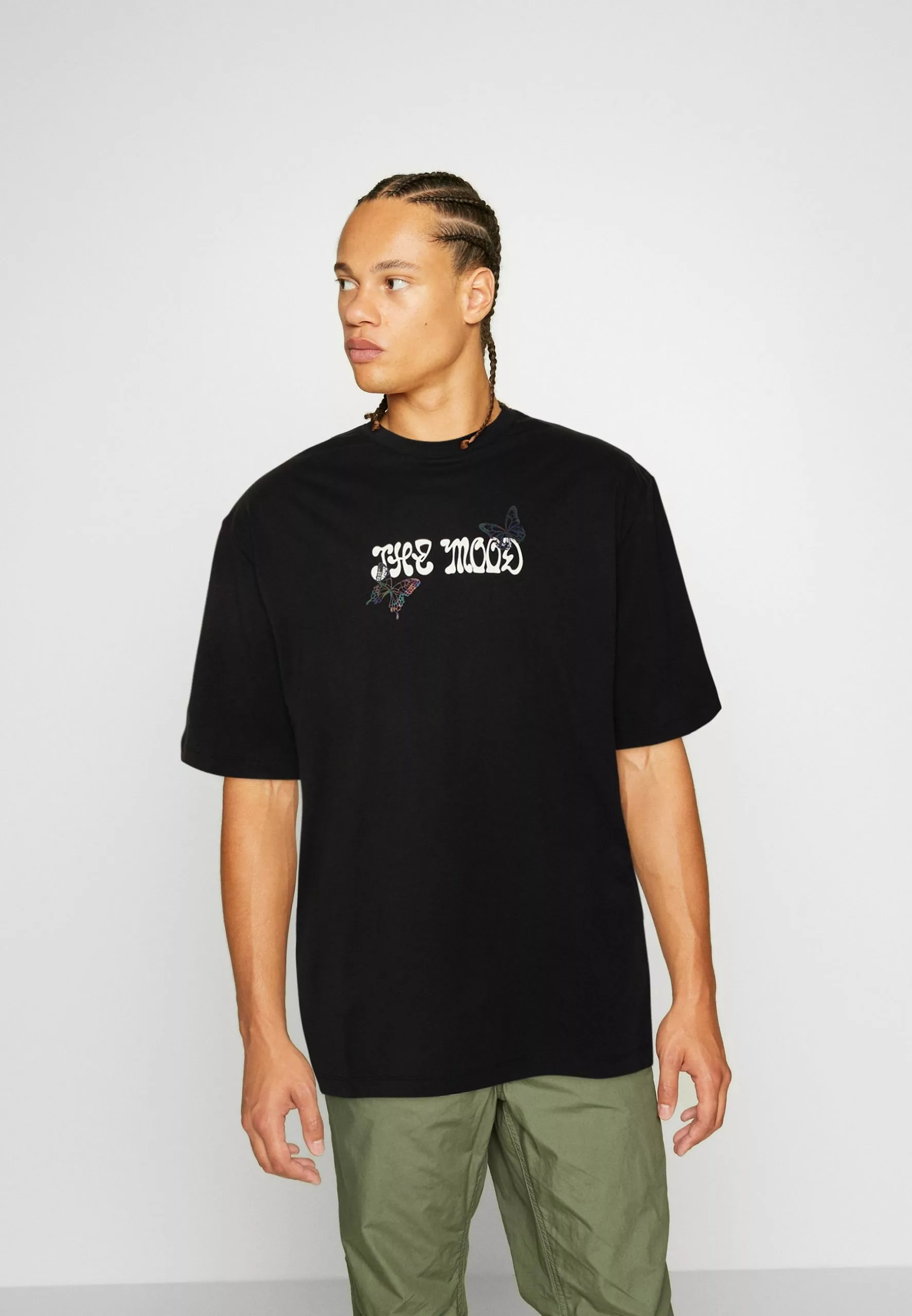 YOURTURN Unisex - Print T-Shirt - Black 1 YOURTURN Unisex - Print T-Shirt - Black