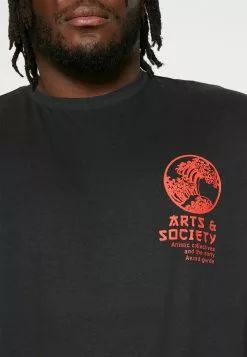 YOURTURN Print T-Shirt - Black -Yourturn Shop 6826a564e4534592a46b5ab244d991f1 scaled