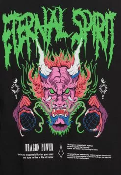 YOURTURN Unisex - Print T-Shirt - Black 5 YOURTURN Unisex - Print T-Shirt - Black -Yourturn Shop 6b427d31524c4fb8a214d4663e296606 scaled