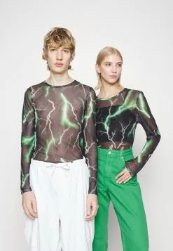 YOURTURN Unisex - Long Sleeved Top -Black