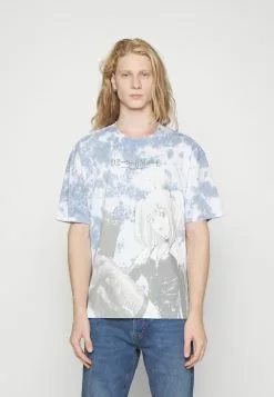 YOURTURN Death Note Unisex - Print T-Shirt - Grey