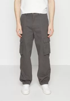 YOURTURN Unisex - Cargo Trousers - Dark Grey