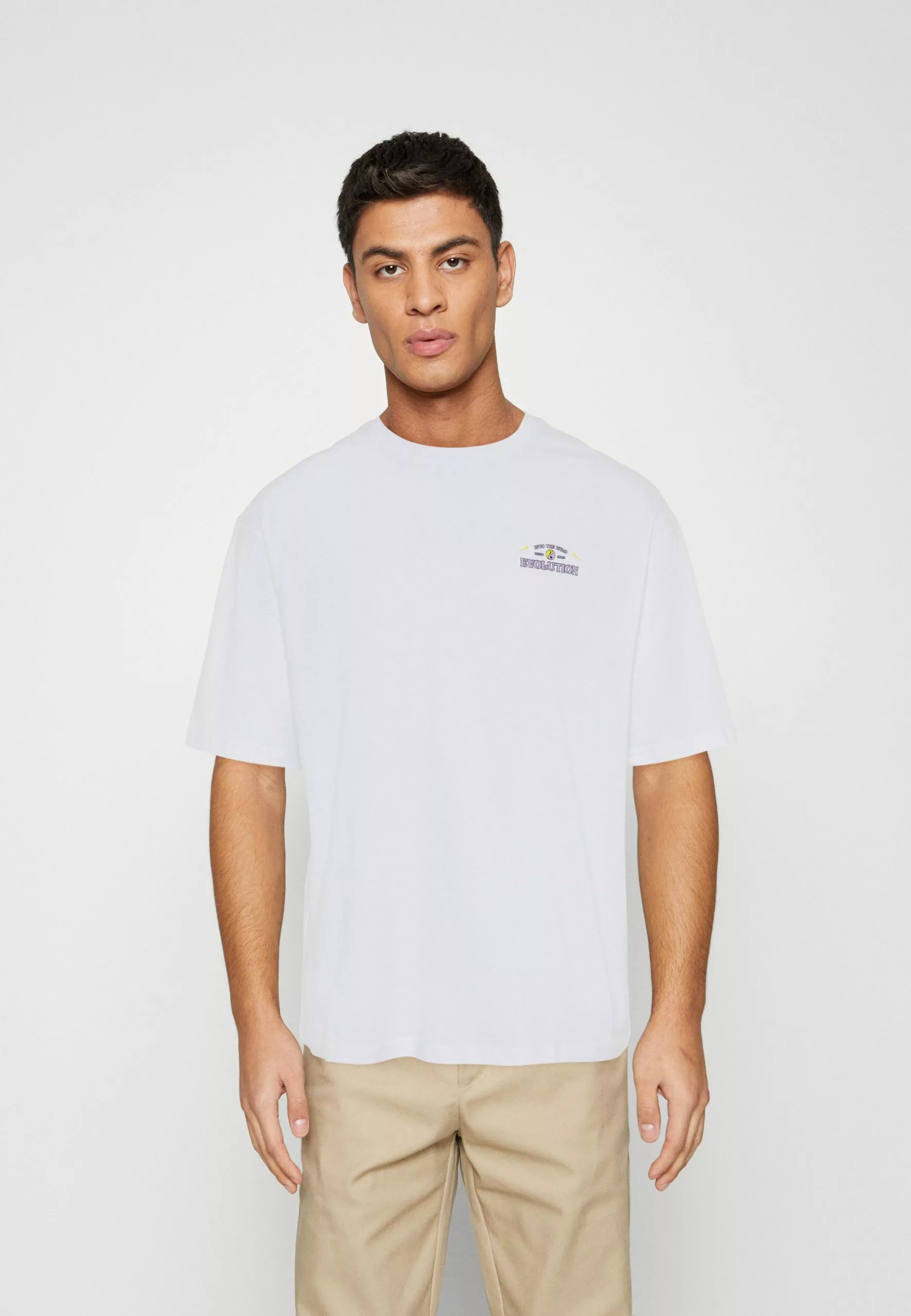 YOURTURN Unisex - Print T-Shirt - White 1 YOURTURN Unisex - Print T-Shirt - White