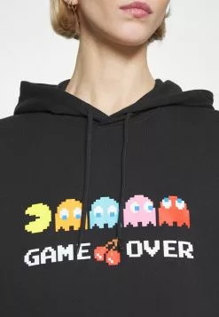 YOURTURN Pac-Man Unisex - Sweatshirt - Black -Yourturn Shop 791b5dcd802847b58db2344f2373376d scaled