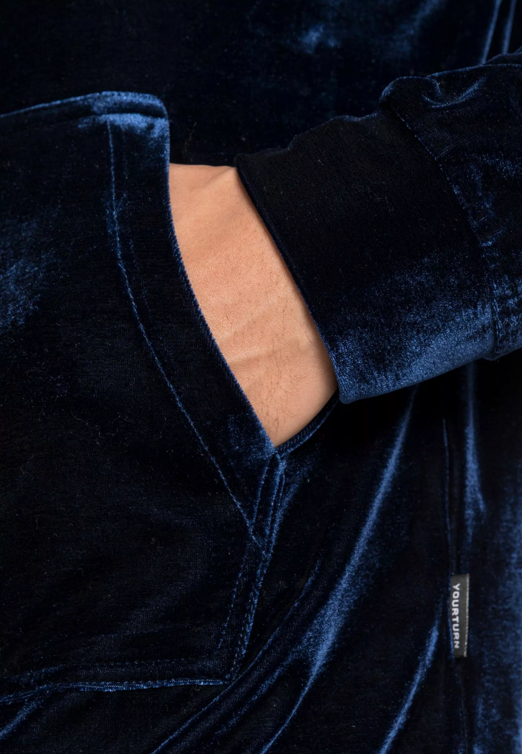 YOURTURN Festive Hoodie Unisex - Hoodie - Dark Blue 5 YOURTURN Festive Hoodie Unisex - Hoodie - Dark Blue - Image 5