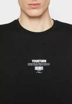 YOURTURN Unisex - Print T-Shirt -Black -Yourturn Shop 8310ce7744d343d09d1ffd23ec80009a scaled