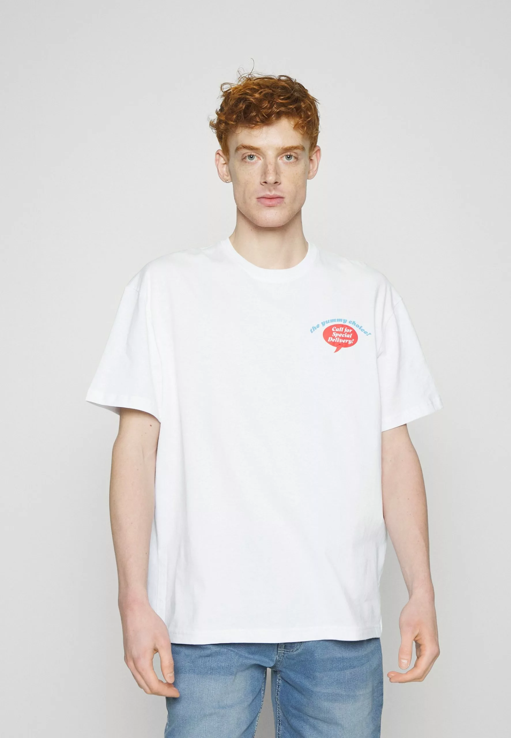 YOURTURN Unisex - Print T-Shirt - White 3 YOURTURN Unisex - Print T-Shirt - White - Image 3