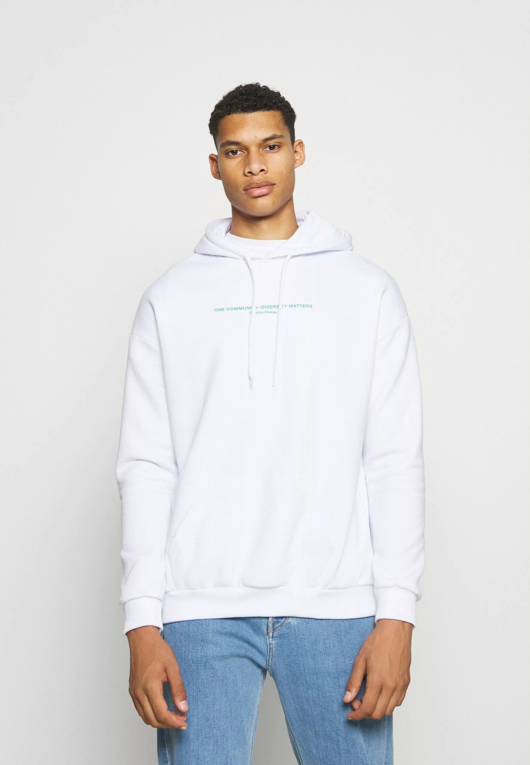 YOURTURN Unisex - Hoodie - White 3 YOURTURN Unisex - Hoodie - White - Image 3