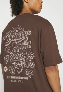 YOURTURN Unisex - Print T-Shirt - Brown -Yourturn Shop 8764b1763a684112942c788a87e8df21 scaled