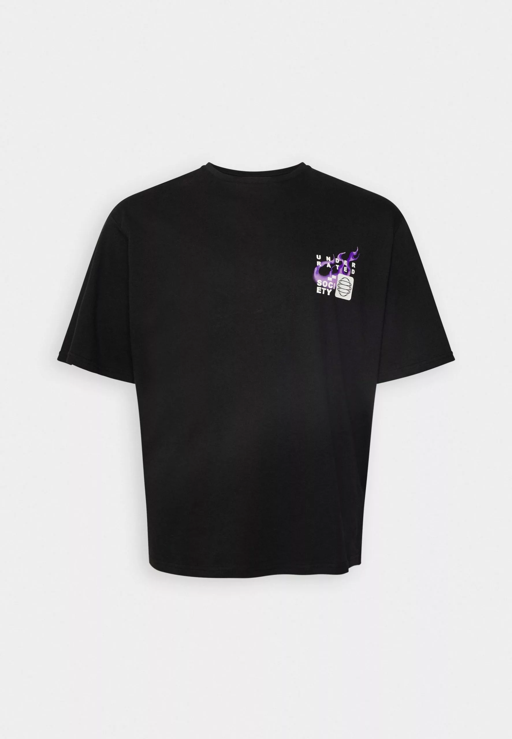 YOURTURN Unisex - Print T-Shirt - Black 1 YOURTURN Unisex - Print T-Shirt - Black